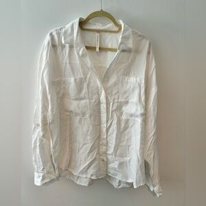 Babaton white blouse
